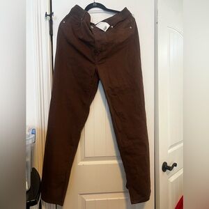 Divided Brown Pants